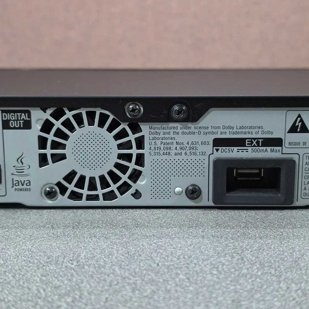 Sony Blu-ray DVD Player BDP-S360 HDMI Component LAN 1080p Works-No Remote